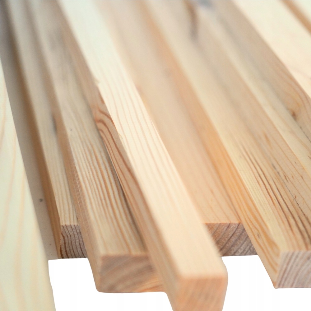 Kantówka drewniana Sosnowa Strugana 20x20x1000 mm Deska RobiWood - obrazek 4